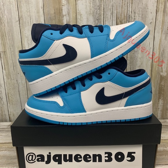 Air Jordan 1 Low UNC GS - Picture 2 of 6